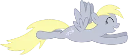 Size: 1024x444 | Tagged: safe, artist:yalter, derpibooru import, derpy hooves, pegasus, pony, female, flying, happy, mare, simple background, solo, transparent background, vector
