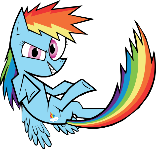 Size: 2961x2830 | Tagged: artist:hotdiggedydemon, artist:sithlord580, derpibooru import, rainbow dash, safe, solo