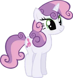 Size: 536x571 | Tagged: safe, artist:schwarzekatze4, derpibooru import, sweetie belle, alternate cutie mark, alternate universe, harmony-verse, simple background, solo, transparent background, vector