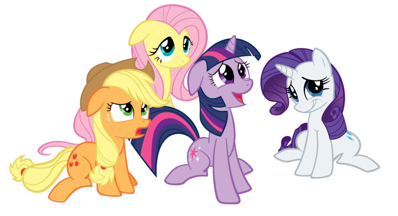 Size: 5288x2875 | Tagged: safe, artist:tabby444, derpibooru import, applejack, fluttershy, rarity, twilight sparkle, bad poker face, simple background, transparent background, vector