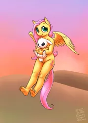 Size: 500x700 | Tagged: angel bunny, anthro, artist:drjavi, barbie doll anatomy, barefoot, derpibooru import, feet, fluttershy, plantigrade anthro, safe, toes