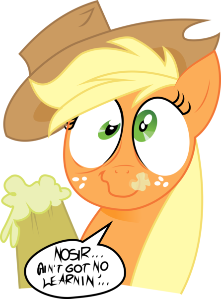 Size: 5564x7507 | Tagged: absurd resolution, applejack, artist:andypriceart, artist:artitsmagic, cider, derpibooru import, safe, speech bubble