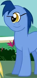 Size: 163x343 | Tagged: animation error, blues, cropped, cyclops, cyclops pony, derpibooru import, donny swineclop, great moments in animation, noteworthy, safe, screencap, the best night ever, wat