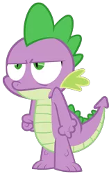 Size: 3000x4763 | Tagged: annoyed, artist:dipi11, derpibooru import, faic, reaction image, safe, simple background, solo, spike, spike is not amused, .svg available, transparent background, unamused, vector