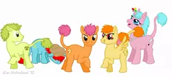 Size: 1000x449 | Tagged: 80s, artist:negaduck9, childhood, crossover, cute, derpibooru import, fraggle rock, palindrome get, ponified, safe, the muppets