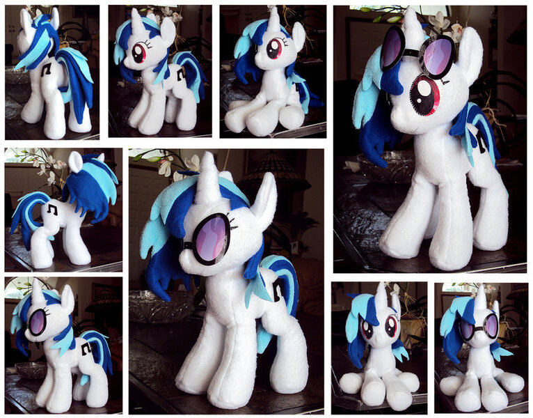 Size: 900x705 | Tagged: artist:buttercupbabyppg, derpibooru import, ebay link, for sale, plushie, safe, solo, vinyl scratch