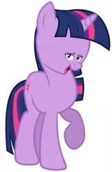 Size: 390x600 | Tagged: bedroom eyes, derpibooru import, edit, safe, shrunken face, solo, twilight sparkle, twologht sporkle, wat, woll smoth