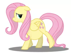 Size: 1000x750 | Tagged: artist:irateliterate, belly, derpibooru import, fat, fattershy, flutterpred, fluttershy, safe, solo