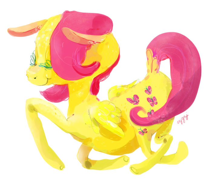 Size: 800x699 | Tagged: abstract, artist:cygaj, derpibooru import, fluttershy, safe