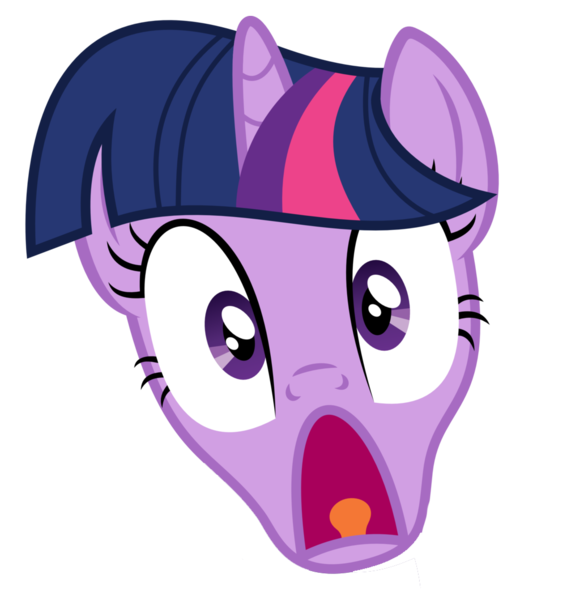 Size: 1001x1059 | Tagged: safe, derpibooru import, twilight sparkle, d:, gasp, reaction image, simple background, transparent background, vector