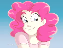 Size: 600x456 | Tagged: artist:feujenny07, derpibooru import, humanized, pinkie pie, safe, solo