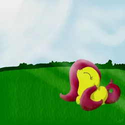 Size: 2000x2000 | Tagged: artist:sergey-whooves, derpibooru import, fluttershy, safe, sunshine