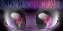 Size: 800x400 | Tagged: artist:rainbowjune, close-up, derpibooru import, eyes, fringe, safe, twilight sparkle