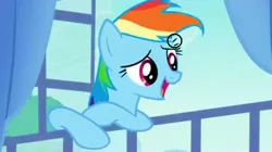 Size: 1024x575 | Tagged: animation error, derpibooru import, rainbow dash, safe, spike at your service