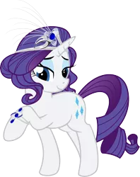 Size: 3401x4289 | Tagged: absurd resolution, alternate hairstyle, artist:up1ter, rarity, safe, simple background, solo, transparent background, vector