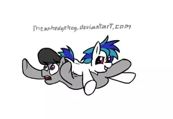 Size: 3200x2200 | Tagged: safe, artist:meanhedgehog, derpibooru import, octavia melody, vinyl scratch, 30 minute art challenge