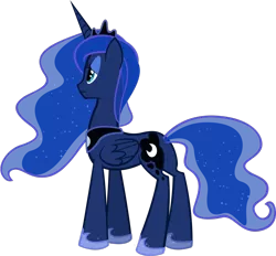 Size: 1600x1486 | Tagged: artist:alexpony, bored, derpibooru import, luna eclipsed, moonbutt, princess luna, .psd available, safe, simple background, solo, transparent background, vector