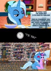 Size: 1280x1800 | Tagged: artist:navitaserussirus, crying, cute, derpibooru import, diatrixes, engineer, female, lesbian, lol, ocular gushers, safe, shame, shipping, team fortress 2, the walking dead, trixie, twilight sparkle, twixie