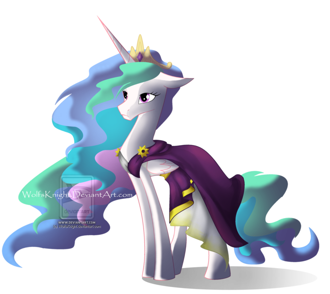 Size: 2592x2313 | Tagged: safe, artist:wolfsknight, derpibooru import, princess celestia, alicorn, pony, clothes, female, floppy ears, mare, simple background, solo, transparent background, vector, watermark