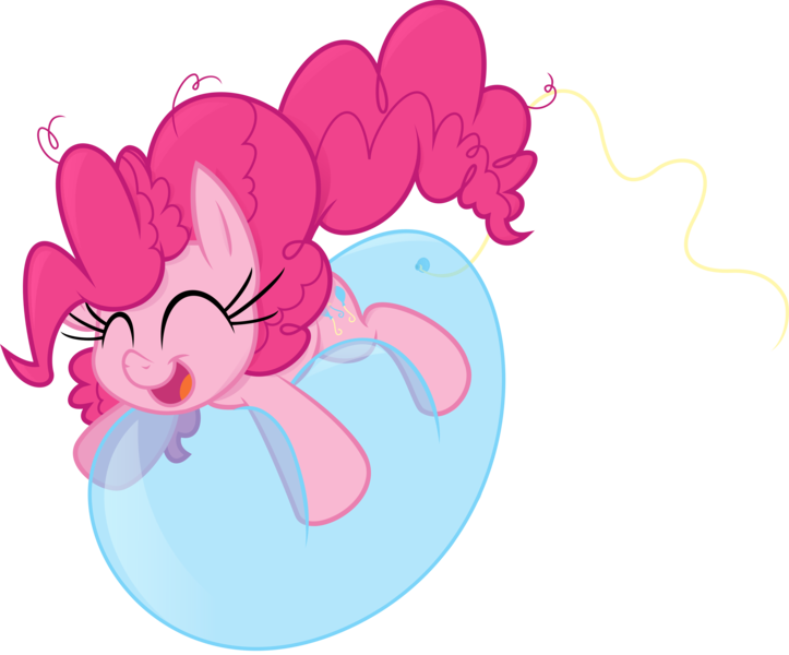 Size: 7231x6000 | Tagged: absurd resolution, artist:leadhooves, artist:spier17, balloon, balloon sitting, derpibooru import, pinkie pie, riding, safe, solo