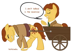 Size: 1280x914 | Tagged: artist:katiicombs, bioshock, bioshock infinite, derpibooru import, lutece twins, ponified, robert lutece, rosalind lutece, safe