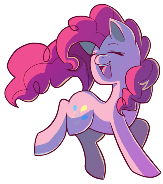 Size: 900x1013 | Tagged: safe, artist:kittehmeow, derpibooru import, pinkie pie, happy, simple background, solo, transparent background