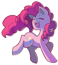 Size: 900x1013 | Tagged: safe, artist:kittehmeow, derpibooru import, pinkie pie, happy, simple background, solo, transparent background