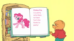 Size: 538x299 | Tagged: book, derpibooru import, pinkie pie, safe, the berenstain bears