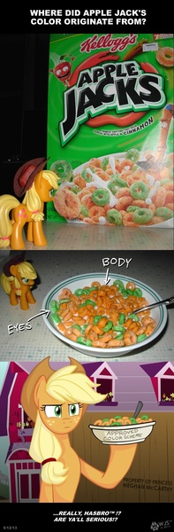 Size: 788x2400 | Tagged: applejack, apple jacks, artist:wolfjedisamuel, cereal, derpibooru import, food, pun, safe