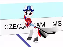 Size: 1024x756 | Tagged: artist:farglider, czechia, czech republic, derpibooru import, hockey, oc, safe, unofficial characters only, vector, winter olympic games, winter olympics