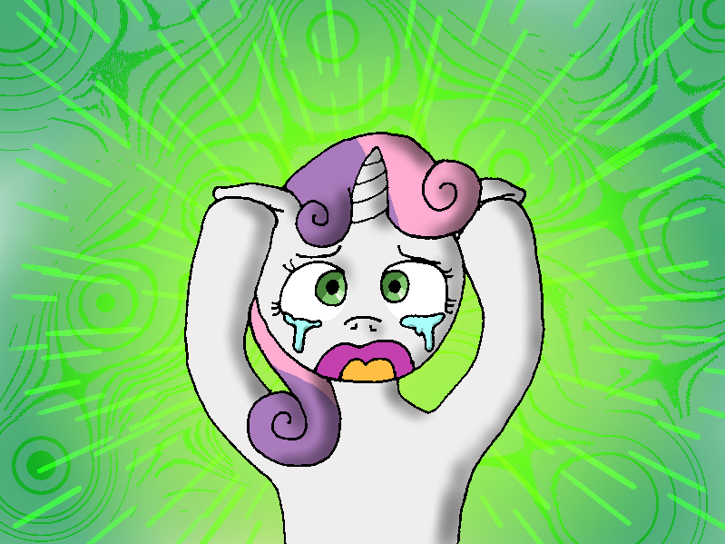 Size: 799x599 | Tagged: artist:merkleythedrunken, crying, safe, solo, sweetie belle