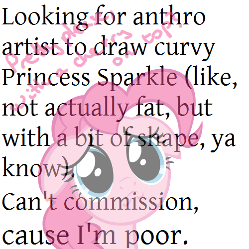 Size: 500x500 | Tagged: safe, derpibooru import, pinkie pie, begging, panhandling, pretty please, request, simple background, text, white background