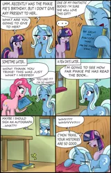 Size: 1959x3070 | Tagged: artist:ciriliko, comic, creeper, derpibooru import, harry potter, pinkie pie, safe, trixie, twilight sparkle