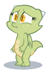 Size: 425x636 | Tagged: artist:queencold, baby dragon, derpibooru import, dragon, dragoness, dragon oc, female, oc, oc:jade, safe, simple background, solo, transparent background, unofficial characters only