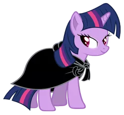 Size: 5417x5000 | Tagged: absurd resolution, artist:tzolkine, cape, clothes, crossover, derpibooru import, safe, simple background, solo, the dark tower, transparent background, twilight sparkle, vector