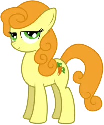 Size: 4992x6000 | Tagged: absurd resolution, artist:andypriceart, artist:masem, carrot top, derpibooru import, golden harvest, idw, idw showified, safe, simple background, solo, transparent background, vector