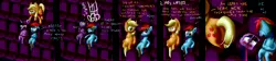 Size: 9000x2000 | Tagged: safe, artist:noctulov, derpibooru import, applejack, rainbow dash, twilight sparkle, earth pony, pegasus, pony, flattened