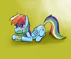 Size: 1024x854 | Tagged: artist:bank1610, derpibooru import, jar, peanut butter, rainbow dash, safe