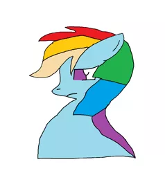 Size: 1055x1107 | Tagged: safe, derpibooru import, rainbow dash, simple background, solo, white background