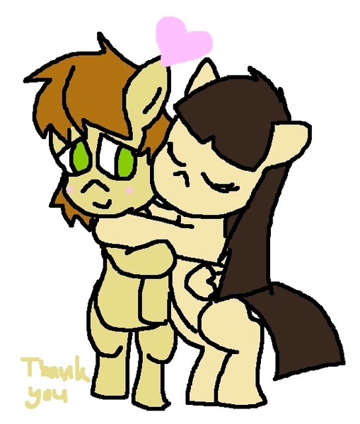 Size: 545x643 | Tagged: safe, artist:mandopony, derpibooru import, wild fire, oc, oc:mandopony, blushing, female, heart, kissing, male, mandofire, shipping, straight