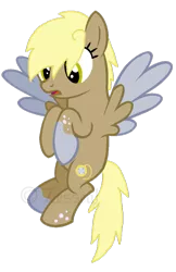 Size: 719x1110 | Tagged: safe, artist:zesseal, derpibooru import, oc, oc:bubble turn, unofficial characters only, pegasus, pony, offspring, parent:derpy hooves, parent:doctor whooves, parents:doctorderpy, simple background, solo, transparent background