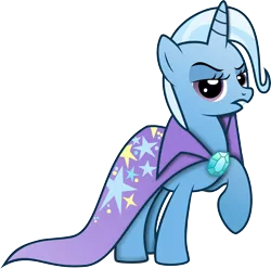 Size: 5000x4955 | Tagged: safe, artist:mrcbleck, derpibooru import, trixie, pony, unicorn, absurd resolution, female, mare, simple background, solo, transparent background, vector