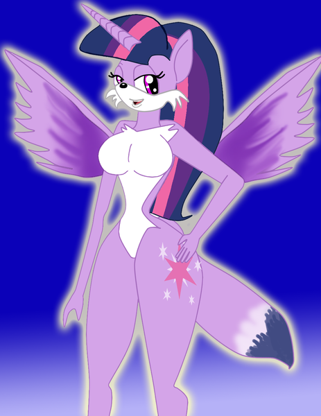 Size: 982x1272 | Tagged: abomination, alicorn, anthro, artist:odiz, barbie doll anatomy, breasts, derpibooru import, female, fox, furry, god is dead, impossibly thin waist, safe, sonic the hedgehog (series), this is why we can't have nice things, twilight sparkle, twilight sparkle (alicorn), wat, what has magic done, what has science done, why