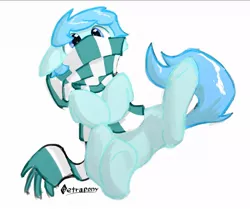 Size: 1024x858 | Tagged: artist:tetrapony, clothes, derpibooru import, oc, oc:sunshine smiles, safe, scarf, unofficial characters only