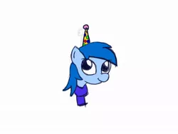 Size: 1024x768 | Tagged: artist needed, clothes, derpibooru import, hat, oc, oc:sunshine smiles, party hat, safe, scarf, unofficial characters only
