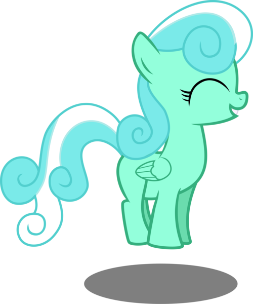 Size: 5294x6355 | Tagged: safe, artist:baka-neku, derpibooru import, oc, oc:sweet song, unofficial characters only, pegasus, pony, absurd resolution, filly, happy, jumping, magical lesbian spawn, offspring, parent:bon bon, parent:lyra heartstrings, parents:lyrabon, simple background, solo, transparent background, vector