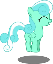 Size: 5294x6355 | Tagged: safe, artist:baka-neku, derpibooru import, oc, oc:sweet song, unofficial characters only, pegasus, pony, absurd resolution, filly, happy, jumping, magical lesbian spawn, offspring, parent:bon bon, parent:lyra heartstrings, parents:lyrabon, simple background, solo, transparent background, vector