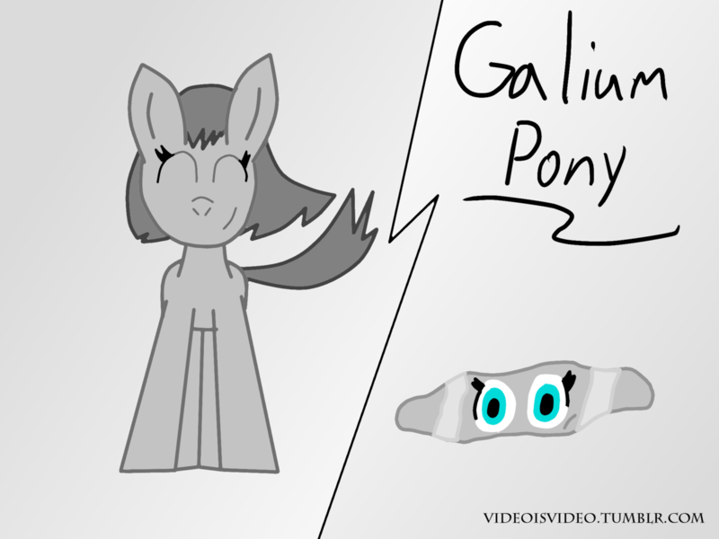 Size: 1280x960 | Tagged: safe, artist:videoisvideo, derpibooru import, ponified, object pony, original species, pony, 30 minute art challenge, gallium, melting, metal pony, solo