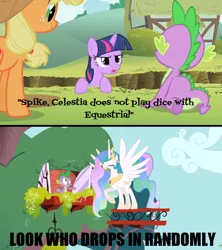 Size: 1280x1440 | Tagged: albert einstein, applejack, derpibooru import, edit, edited screencap, feeling pinkie keen, magic, niels bohr, parody, pinkie sense, princess celestia, quantum mechanics, quote, safe, science, screencap, spike, twilight sparkle