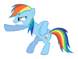 Size: 5000x3778 | Tagged: safe, artist:delectablecoffee, derpibooru import, rainbow dash, simple background, solo, transparent background, vector